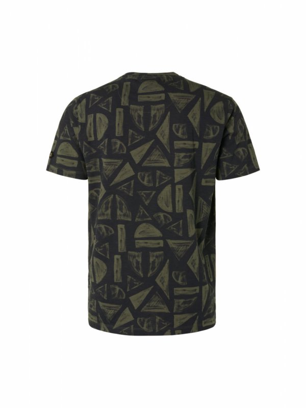 T-SHIRT ALL OVER PRINTED SLUB
