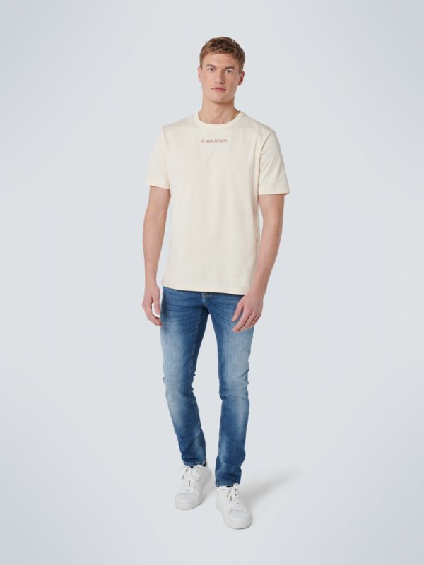 SLIM FIT STRETCH DENIM DESTROY AND REPAIR