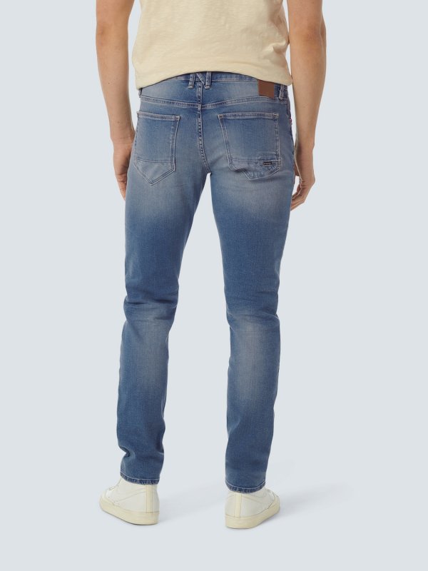REGULAR FIT STRETCH BLEACHED BLUE DENIM RESPONSIBLE CHOICE