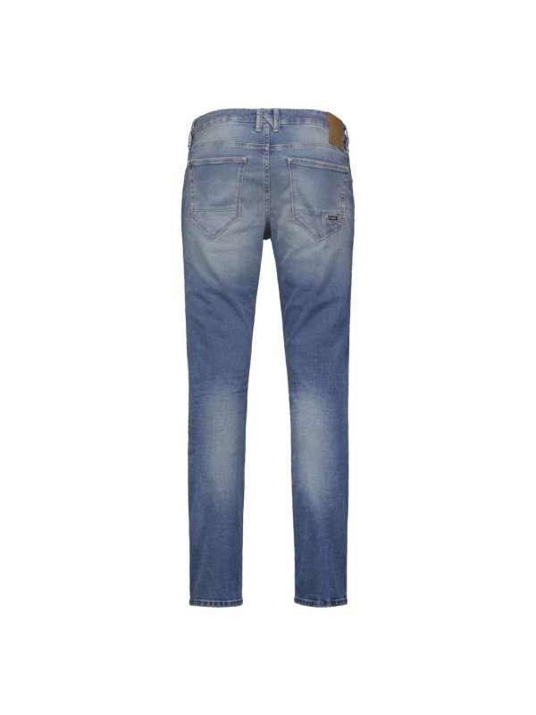 REGULAR FIT STRETCH BLEACHED BLUE DENIM RESPONSIBLE CHOICE