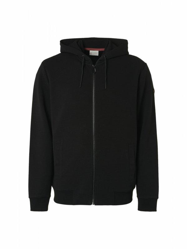 ΦΟΥΤΕΡ ΖΑΚΕΤΑ HOODED RELIEF JACQUARD STRETCH
