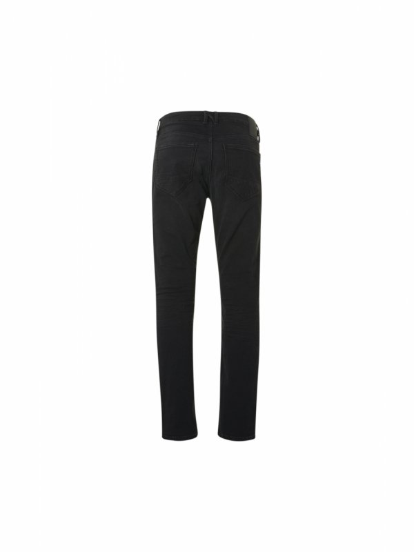 REGULAR FIT STRETCH BLACK DENIM RESPONSIBLE CHOICE