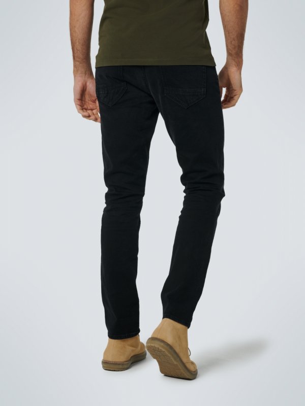 REGULAR FIT STRETCH BLACK DENIM RESPONSIBLE CHOICE