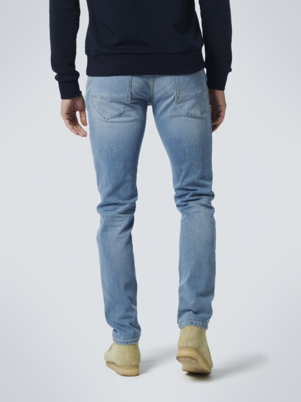 TAPERED FIT STRETCH LIGHT BLUE DENIM RESPONSIBLE CHOICE