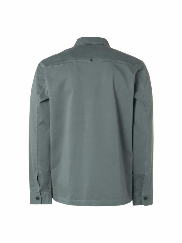 OVERSHIRT BUTTON CLOSURE TWILL STRETCH