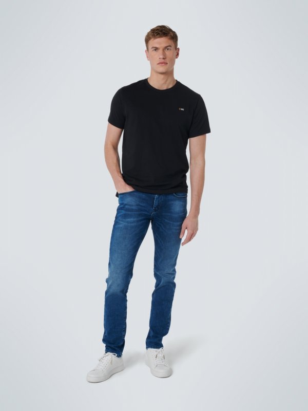 REGULAR FIT STRETCH DARK BLUE DENIM RESPONSIBLE CHOICE
