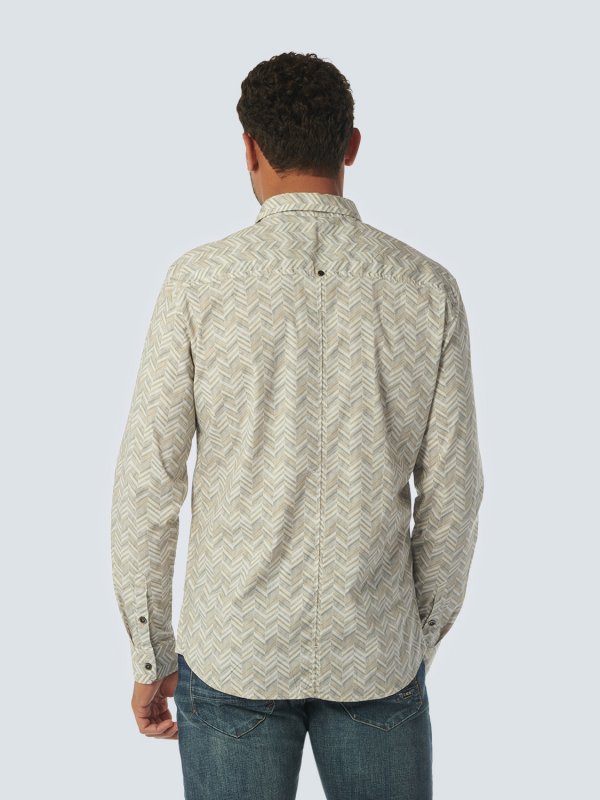 ΜΑΚΡΥΜΑΝΙΚΟ ΠΟΥΚΑΜΙΣΟ STRETCH ALL OVER PRINTED MOSAIC