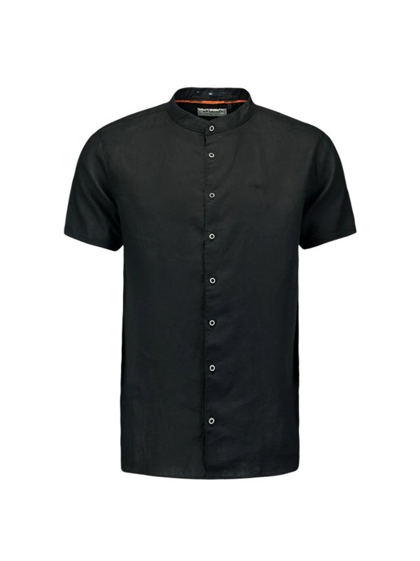 ΛΙΝΟ ΚΟΝΤΟΜΑΝΙΚΟ ΠΟΥΚΑΜΙΣΟ GRANDDAD COLLAR