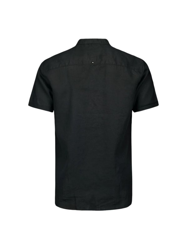 ΛΙΝΟ ΚΟΝΤΟΜΑΝΙΚΟ ΠΟΥΚΑΜΙΣΟ GRANDDAD COLLAR