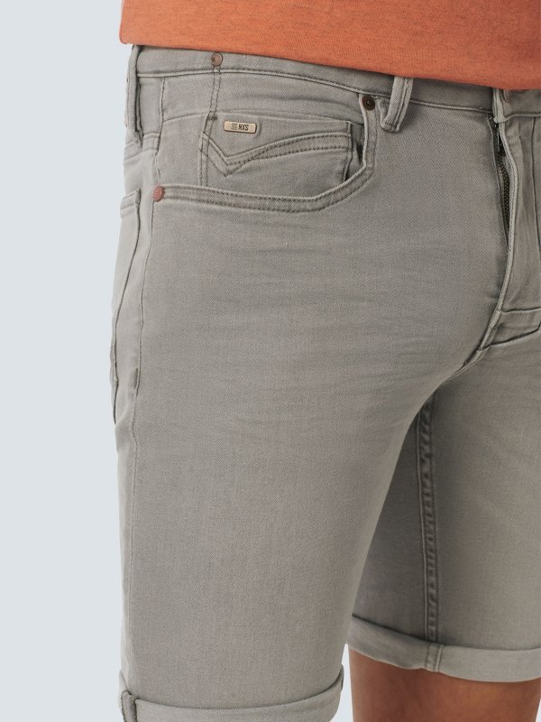 ΒΕΡΜΟΥΔΑ DENIM STRETCH WASHED EFFECT SLIM FIT
