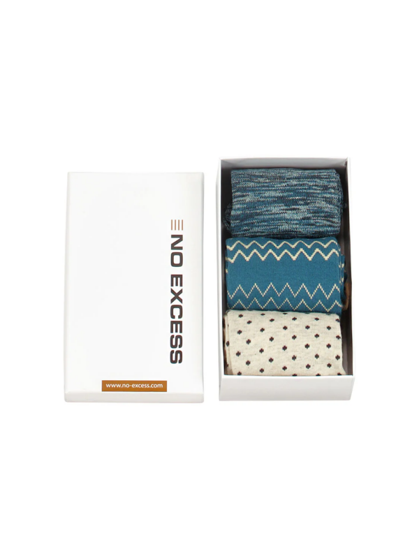 ΣΕΤ ΤΡΙΑ ΖΕΥΓΑΡΙΑ ΚΑΛΤΣΕΣ NO EXCESS GIFT BOX