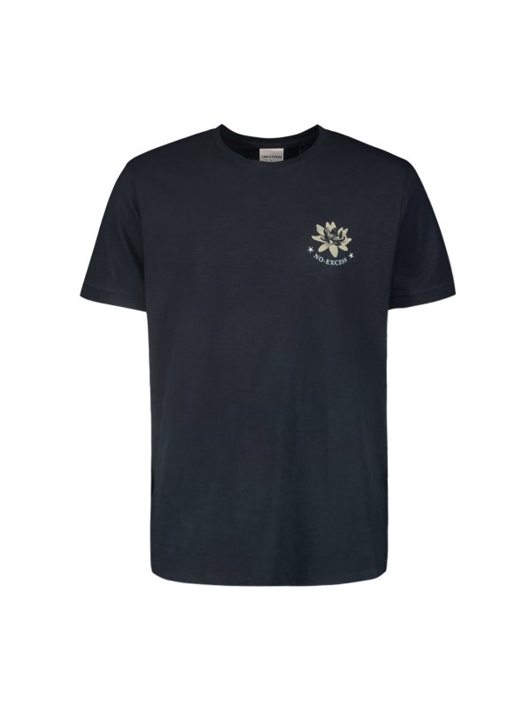 Τ-SHIRT WITH LOTUS FLOWER DESIGN ΑΠΟ ΒΑΜΒΑΚΕΡΗ ΦΛΑΜΑ