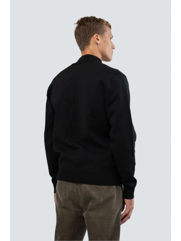 ΜΑΥΡΗ ΖΑΚΕΤΑ 2 COLOURED DOUBLE KNIT