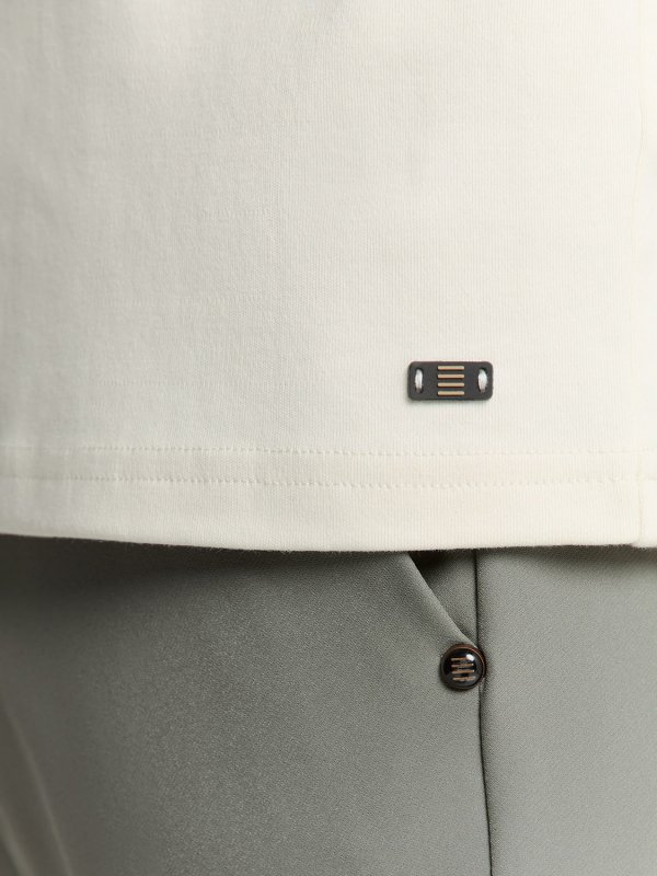 Τ-SHIRT CREWNECK HEAVY SOLID BACK PRINT