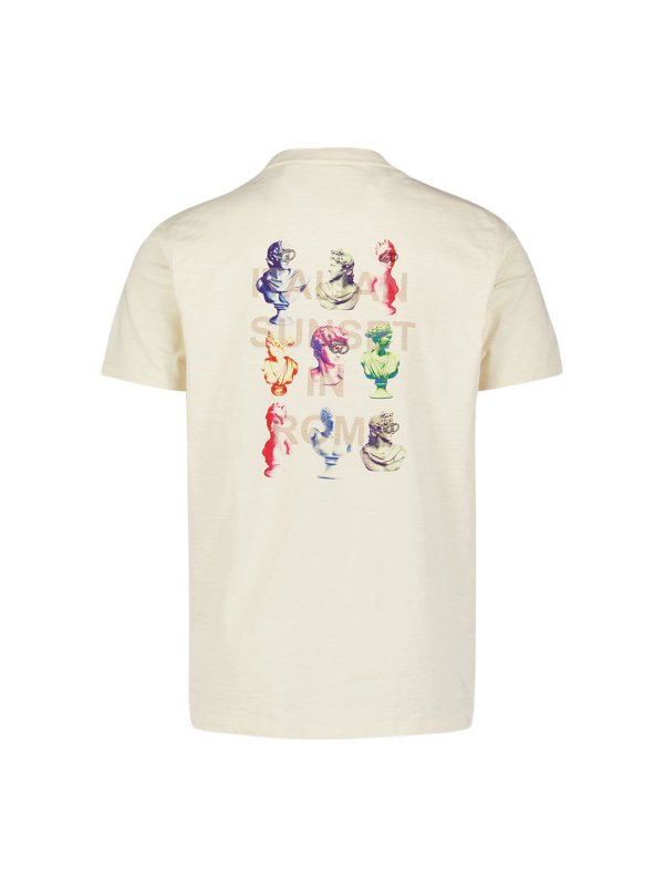 Τ-SHIRT CREWNECK SLUB SUNSET IN ROME