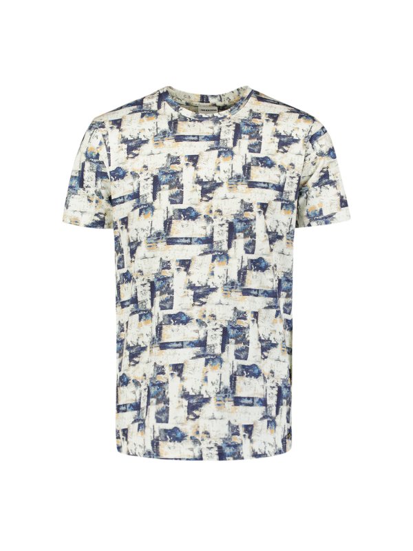 T-SHIRT CREWNECK ALLOVER PRINTED