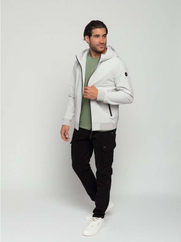 ΑΔΙΑΒΡΟΧΟ ΑΝΟΙΞΙΑΤΙΚΟ ΜΠΟΥΦΑΝ SHORT FIT HOODED
