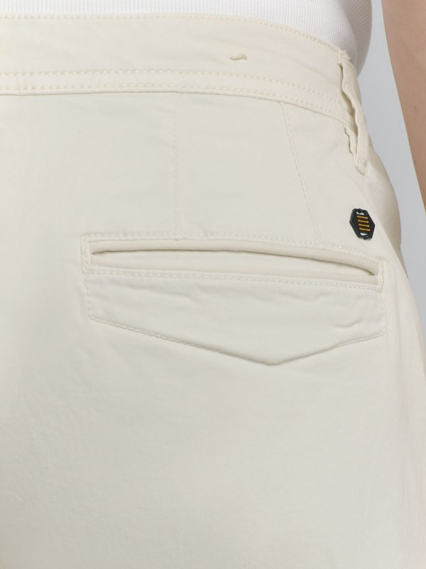ΒΕΡΜΟΥΔΑ CHINO GARMENT DYED TWILL STRETCH ELASTIC WAISTBAND