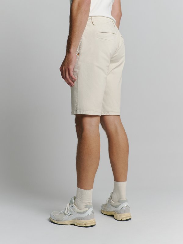 ΒΕΡΜΟΥΔΑ CHINO GARMENT DYED TWILL STRETCH ELASTIC WAISTBAND