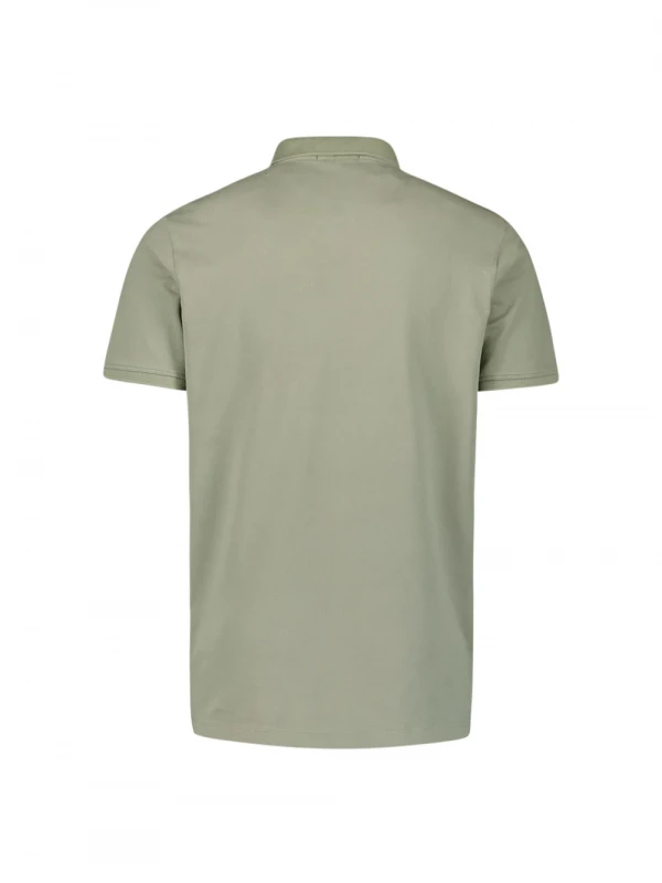 POLO ZIP PIQUE GARMENT DYED