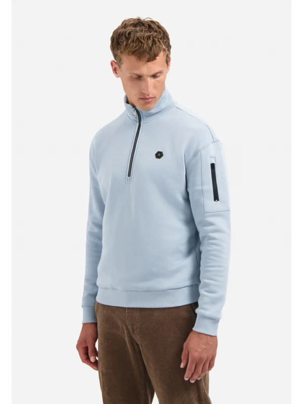 ΦΟΥΤΕΡ HALF-ZIP BRUSHED