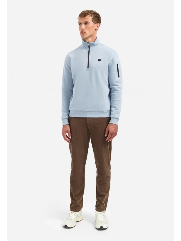 ΦΟΥΤΕΡ HALF-ZIP BRUSHED