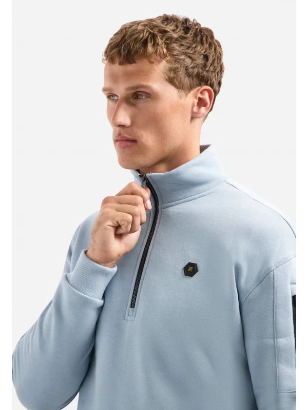 ΦΟΥΤΕΡ HALF-ZIP BRUSHED