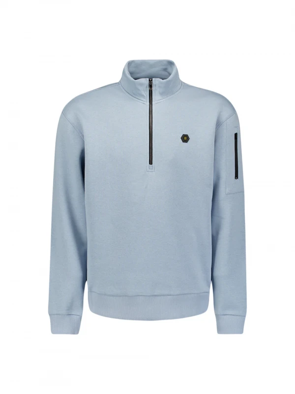 ΦΟΥΤΕΡ HALF-ZIP BRUSHED