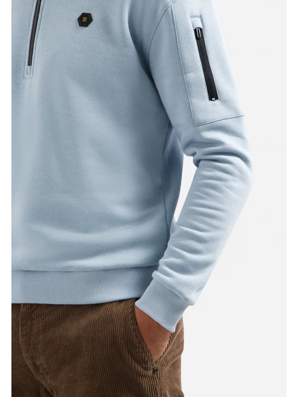 ΦΟΥΤΕΡ HALF-ZIP BRUSHED