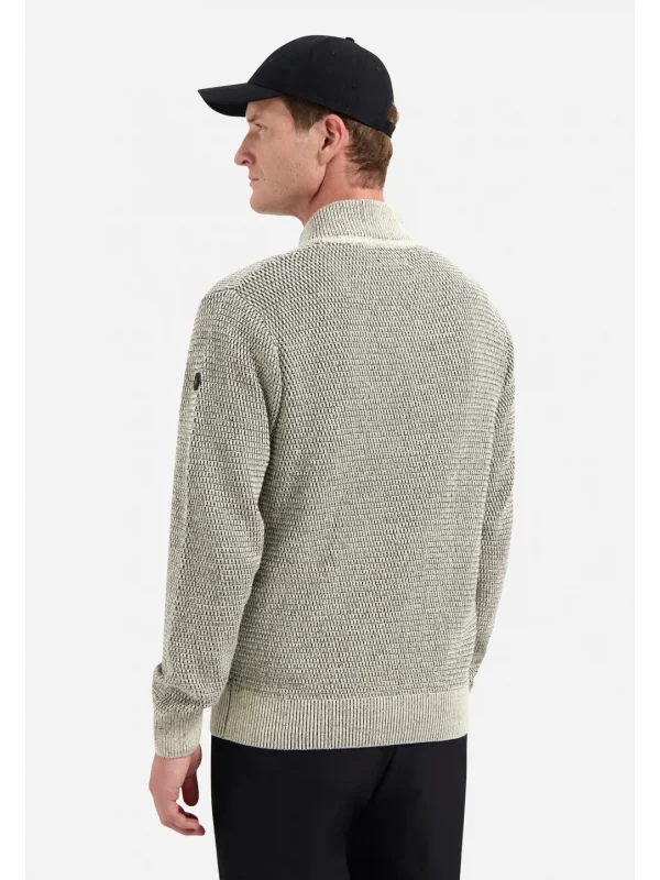 ΠΛΕΚΤΟ HALF-ZIP 2 COLOURED MELANGE