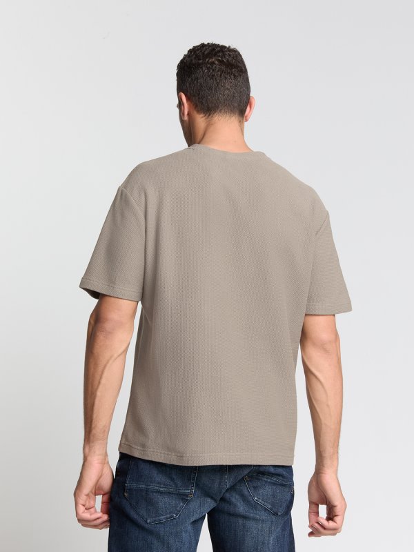 RELAXED FIT KONTOMANIKO SOLID JACQUARD