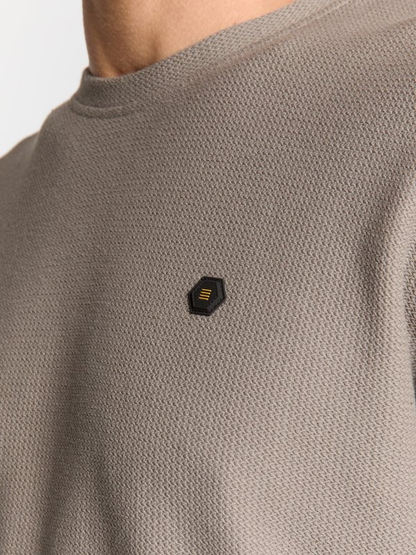 RELAXED FIT KONTOMANIKO SOLID JACQUARD