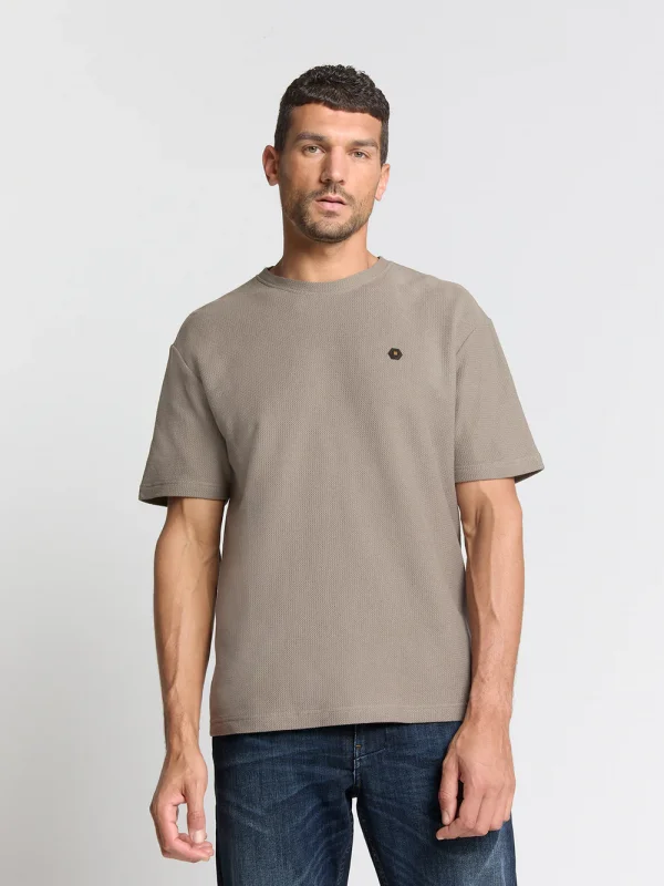 RELAXED FIT KONTOMANIKO SOLID JACQUARD