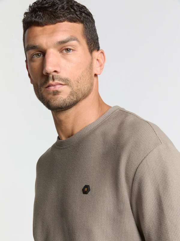 RELAXED FIT KONTOMANIKO SOLID JACQUARD