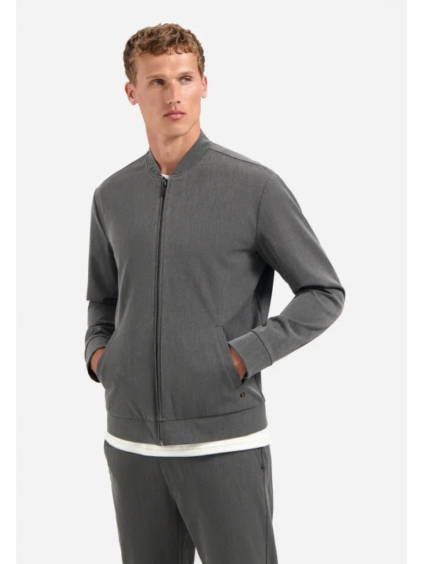 ΜΠΟΥΦΑΝ BOMBER MELANGE HYBRID ULTRA LIGHT
