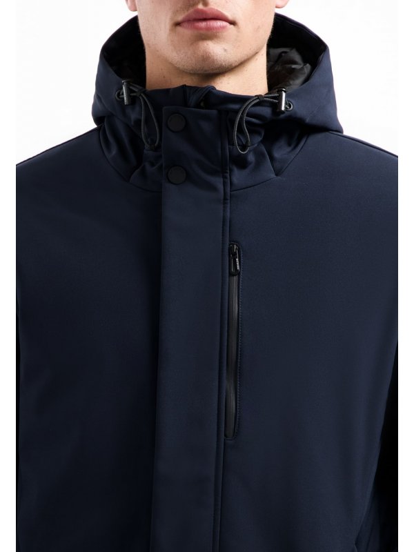 WATER REPELLENT ΜΠΟΥΦΑΝ PARKA SOFTSHELL STRETCH