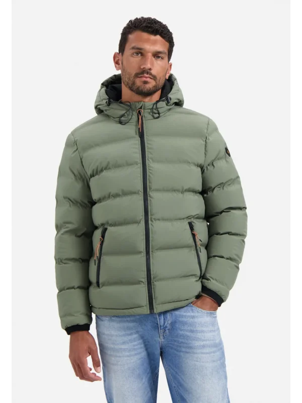 ΜΠΟΥΦΑΝ SHORT FIT SEALED HOODED PADDED