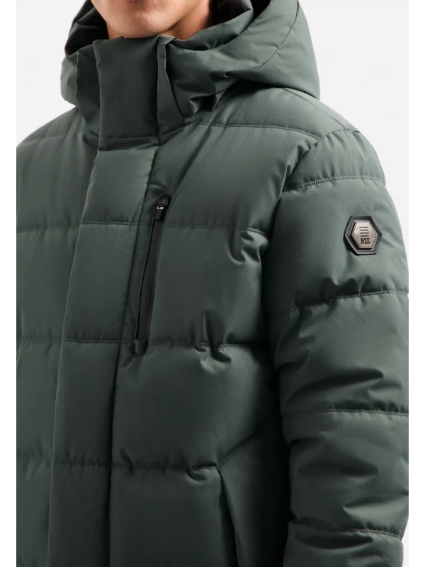 ΜΠΟΥΦΑΝ ΠΑΡΚΑ QUILTED WATER REPPELANT+WINDPROOF DETACHABLE HOOD SUPERIOR COMFORT (SCOTT)