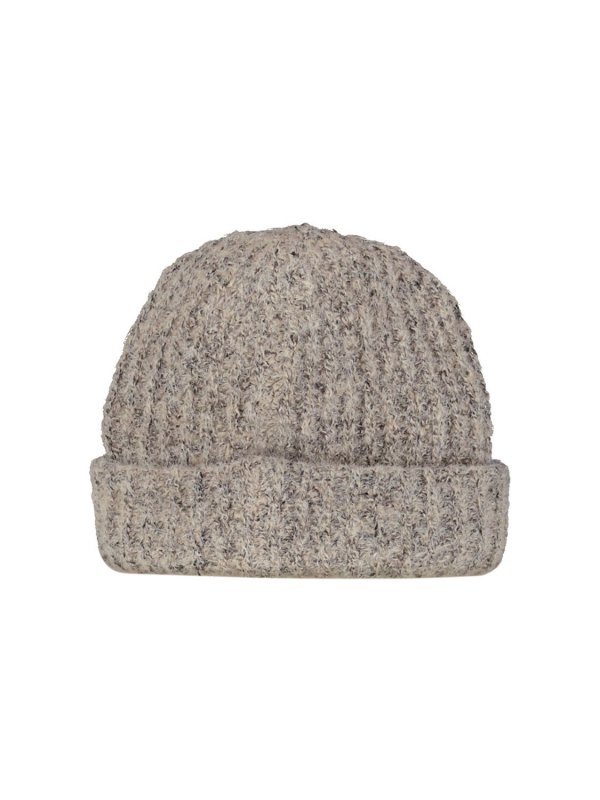 ΠΛΕΚΤΟΣ ΣΚΟΥΦΟΣ MELANGE RIB WOOL LOOK