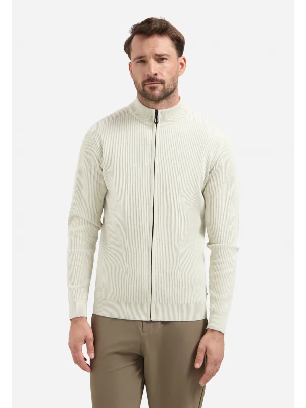 ΠΛΕΚΤΗ ΖΑΚΕΤΑ FULL ZIP TUCK STITCH