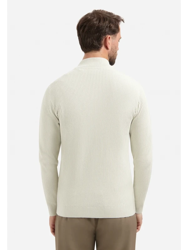 ΠΛΕΚΤΗ ΖΑΚΕΤΑ FULL ZIP TUCK STITCH