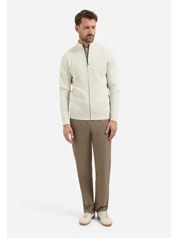 ΠΛΕΚΤΗ ΖΑΚΕΤΑ FULL ZIP TUCK STITCH