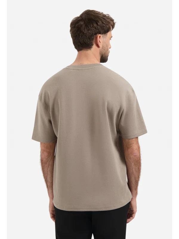 ΜΟΝΟΧΡΩΜΟ Τ-SHIRT HEAVY INTERLOCK