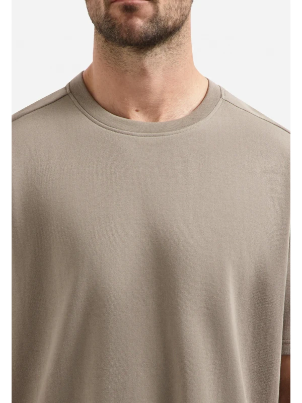 ΜΟΝΟΧΡΩΜΟ Τ-SHIRT HEAVY INTERLOCK