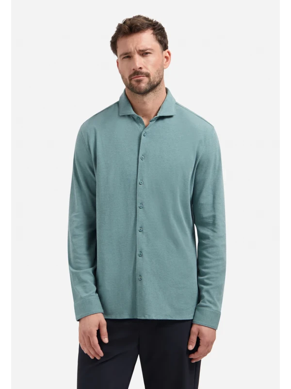 ΜΑΚΡΥΜΑΝΙΚΟ ΠΟΥΚΑΜΙΣΟ JERSEY TWILL