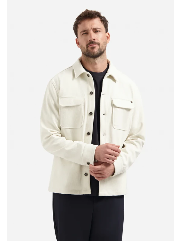 OVERSHIRT BUTTONS RELIEF SWEAT