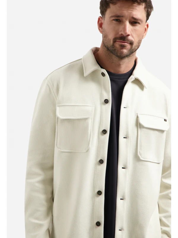 OVERSHIRT BUTTONS RELIEF SWEAT