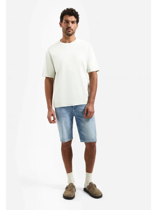 T-SHIRT SOLID HEAVY INTERLOCK