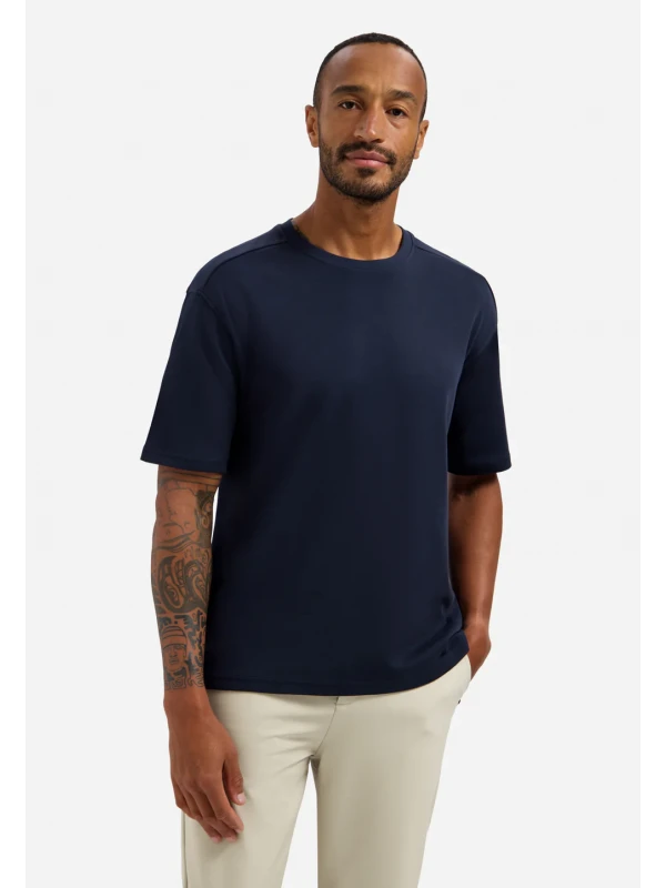 T-SHIRT SOLID HEAVY INTERLOCK