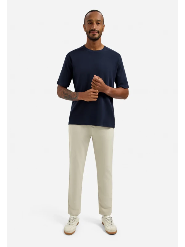 T-SHIRT SOLID HEAVY INTERLOCK